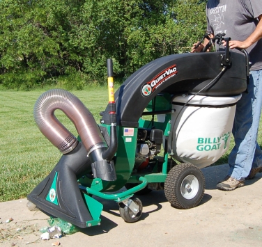 Leaf and litter vacuums