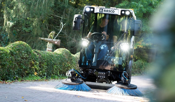 Elektrische veegmachines