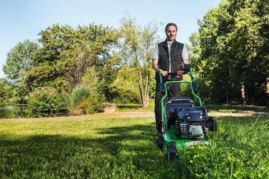 Walk behind mowers