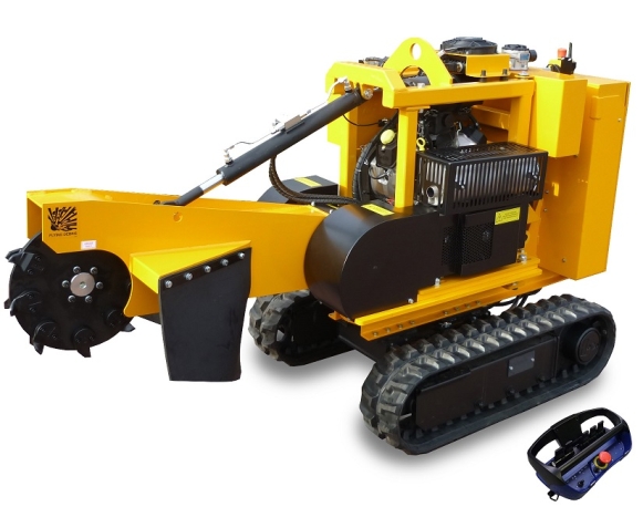 Stump cutter on crawler chains - 35,0 hp Laski PREDATOR P38R