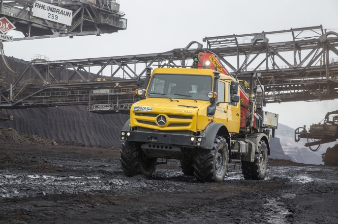Mercedes-Benz Unimog Mining and coal industry Mercedes -Benz Unimog Mercedes-Benz Unimog Mining and coal industry